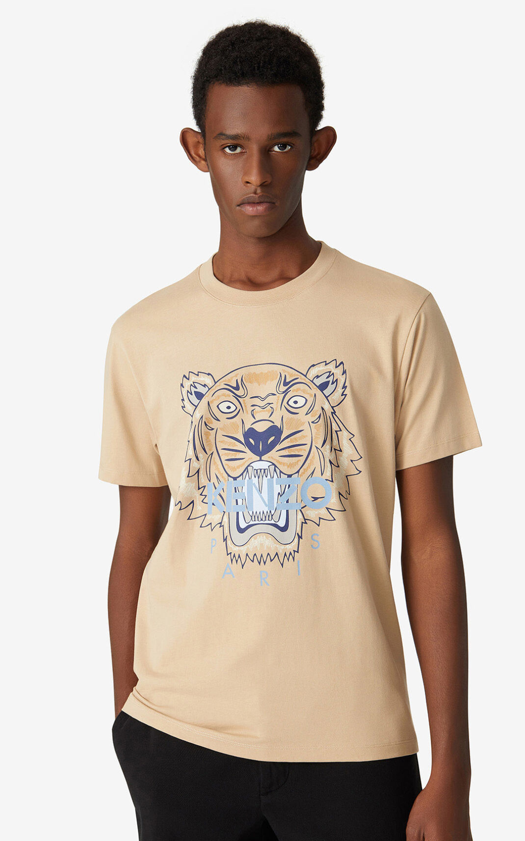 Kenzo Tiger T Shirt Herr | 38624-QEBC